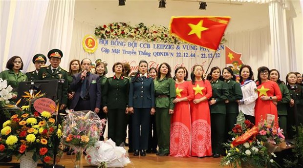 Founding anniversary of Vietnam People’s Army marked in Germany hinh anh 1