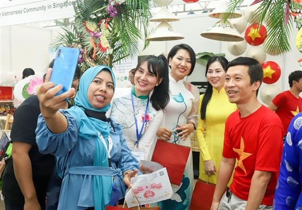 Vietnamese community in Singapore join International Migrants Day celebration hinh anh 1