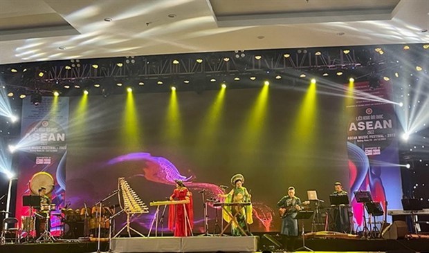 ASEAN Music Festival 2022 opened in Quang Nam hinh anh 1