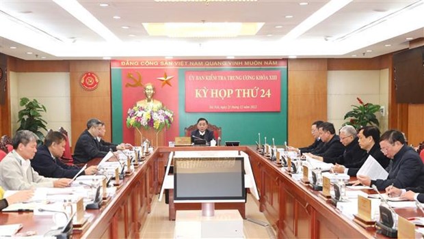 Party Central Committee’s Inspection Commission convenes 24th session hinh anh 1