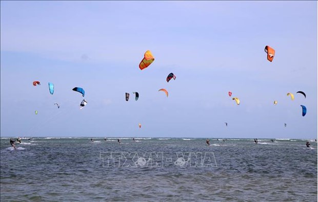 International Kitesurfing Festival 2022 takes place in Ninh Thuan hinh anh 1