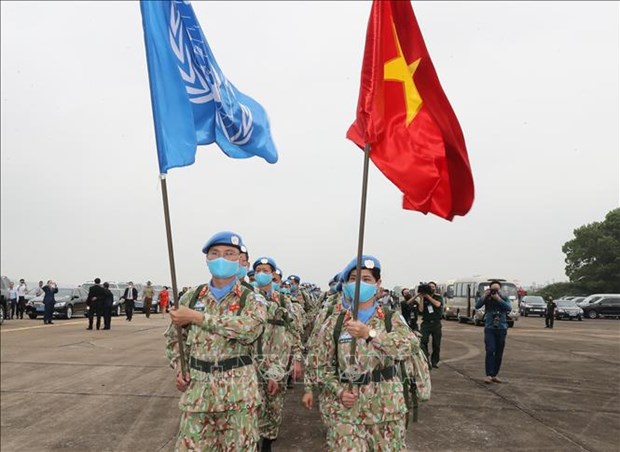 Vietnam well conducts pre-deployment training for peacekeepers hinh anh 1