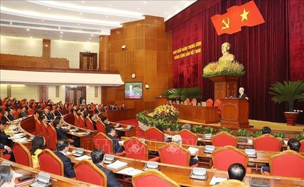 Party Central Committee's extraordinary meeting discusses personnel affairs hinh anh 1