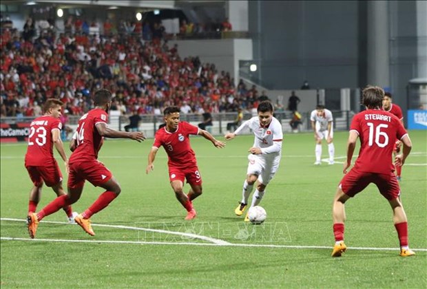 Vietnam held to 0-0 draw by Singapore in AFC Cup qualifiers hinh anh 1