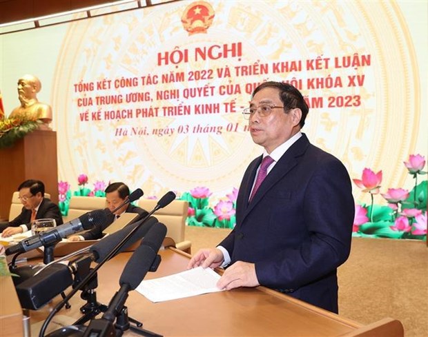 Government-to-localities conference opens to review 2022 performance, launch 2023 tasks hinh anh 3