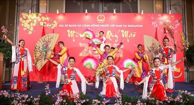 ​ Embassy holds Lunar New Year celebration in Singapore hinh anh 1
