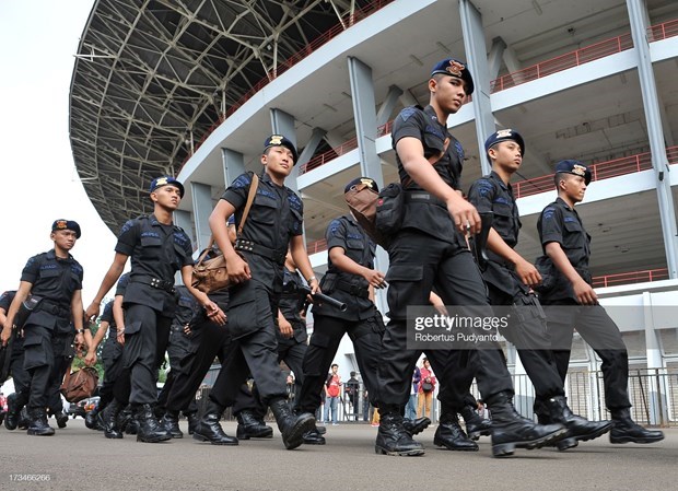 Indonesia deploys over 3,600 police for semifinal first leg with Vietnam hinh anh 1