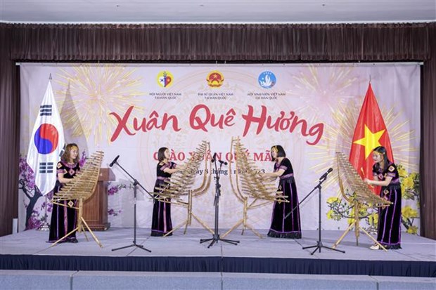 Vietnamese people in RoK, Canada celebrate Tet hinh anh 1