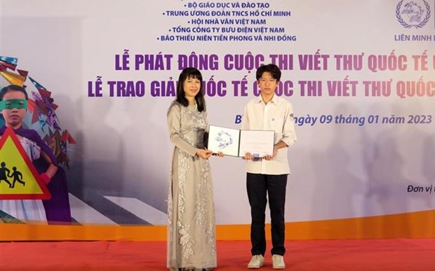 52nd UPU letter-writing contest launched hinh anh 1