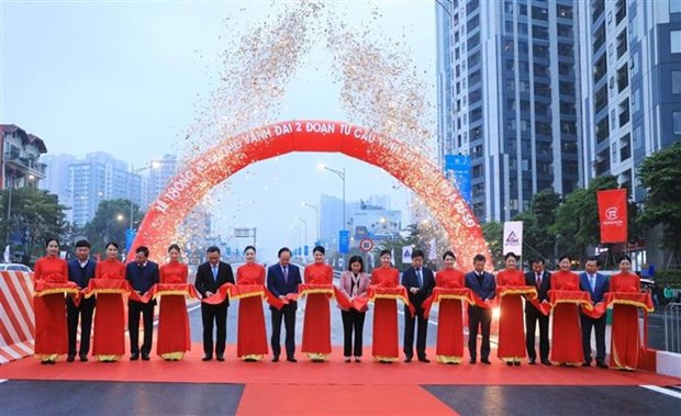 Hanoi: Elevated Ring Road No.2 opened to traffic hinh anh 2