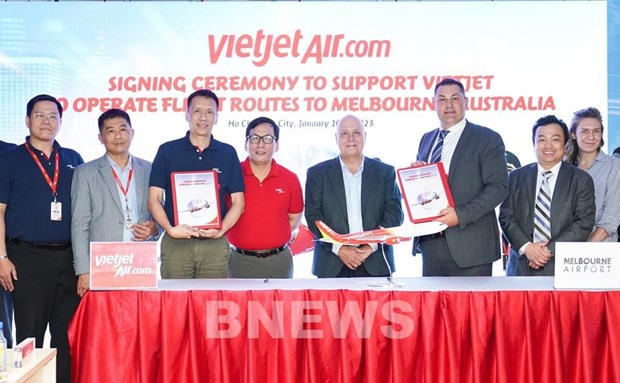 Vietjet to open HCM City-Melbourne direct route hinh anh 1