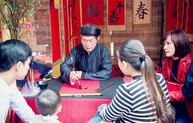 Calligraphy festival returns after two-year hiatus hinh anh 1