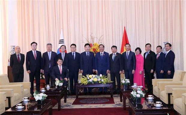 RoK parliament speaker hails HCM City’s contribution to Vietnam-RoK ties hinh anh 2