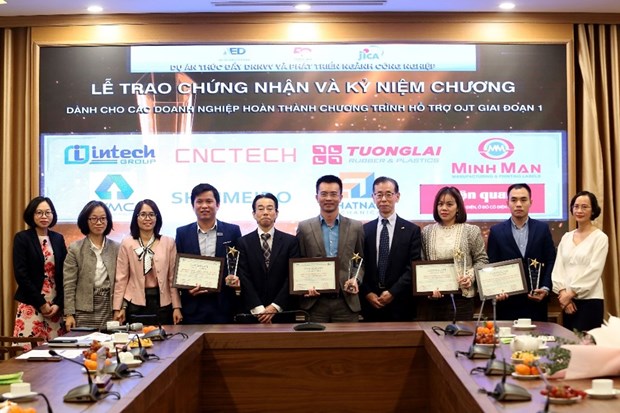 このプログラムは、ベトナムの名前 hinh anh 1 の中小企業の生産能力と商業能力を強化することを目的としています。