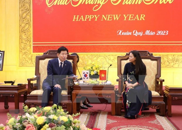 RoK’s parliament speaker visits Ninh Binh hinh anh 1