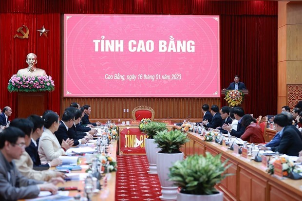 Cao Bang focuses on economic development at border areas hinh anh 1
