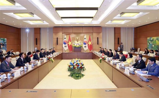 Vietnamese, RoK top legislators hold talks hinh anh 2