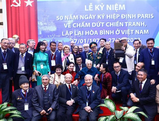 50th anniversary of Paris Peace Accords celebrated in Hanoi hinh anh 3