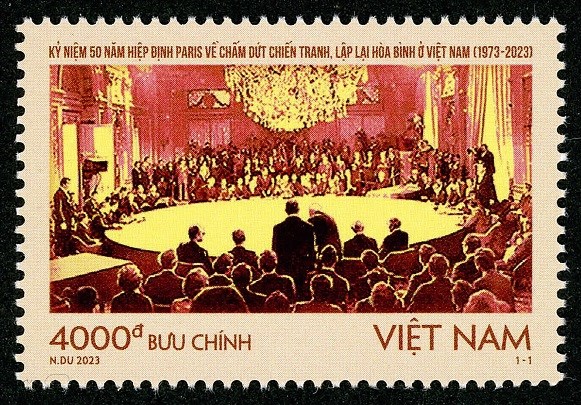 Vietnam Post to issue stamp collection on Paris Peace Accords hinh anh 1
