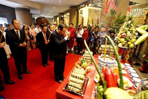Hung Kings remembered on occasion of Tet hinh anh 1