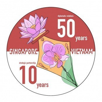 Winner of logo design contest marking Vietnam-Singapore diplomatic ties announced hinh anh 1