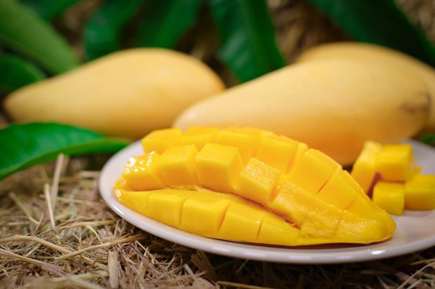 Thailand: Nam Dok Mai Si Thong mangoes registered as GI product hinh anh 1