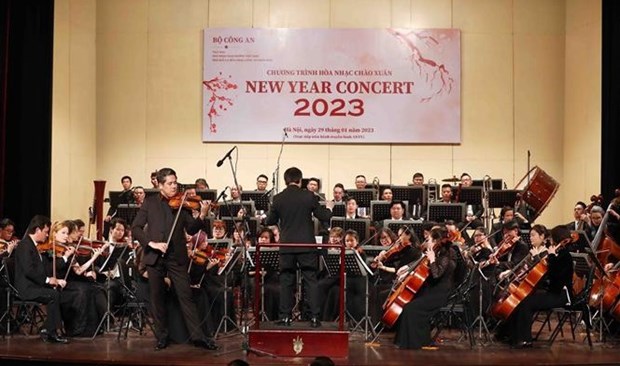 Ministry of Public Security hosts New Year concert 2023 hinh anh 1