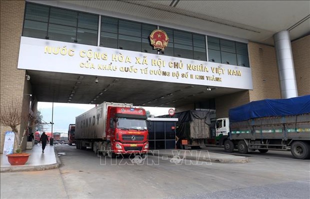 Border trade up in Lao Cai province hinh anh 1