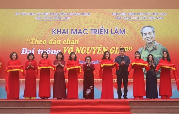 Exhibition honouring General Vo Nguyen Giap kicks off in Quang Binh hinh anh 1