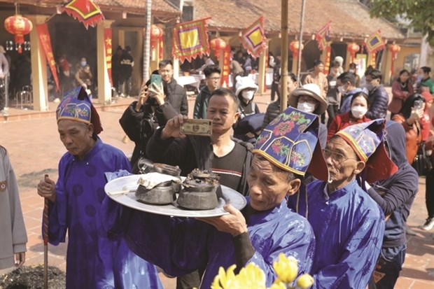 Villagers continue traditional rice cooking contest hinh anh 1