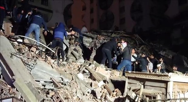 Vietnamese embassy contacts Turkish authorities following devastating earthquake hinh anh 1