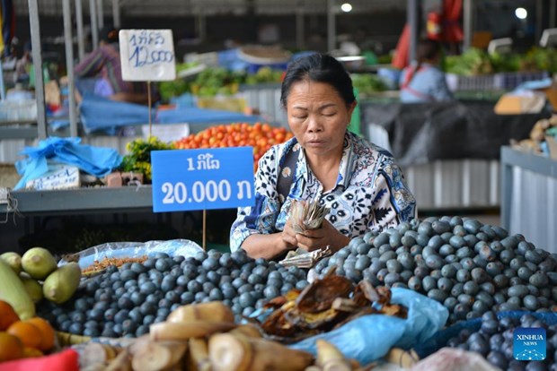 Laos’s inflation continues to rise in January, hits 23-year record hinh anh 1