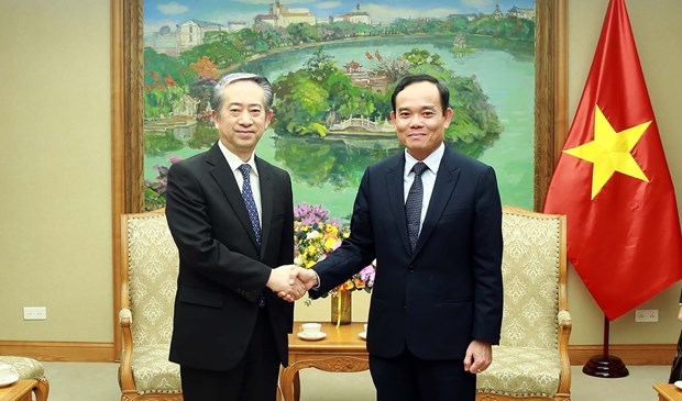 Deputy PM hosts Chinese Ambassador, discusses cooperation hinh anh 1