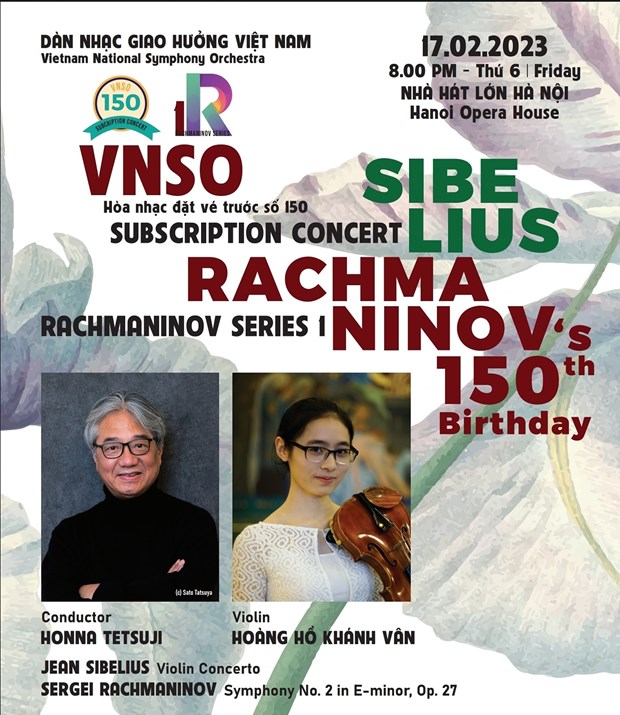 Concert marking 150th birthday of Rachmaninov to open in Hanoi hinh anh 1