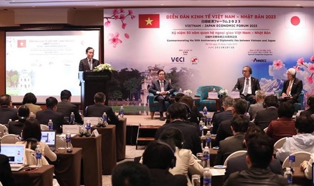 Deputy PM suggests Vietnam, Japan boost cooperation in spearhead industries hinh anh 2