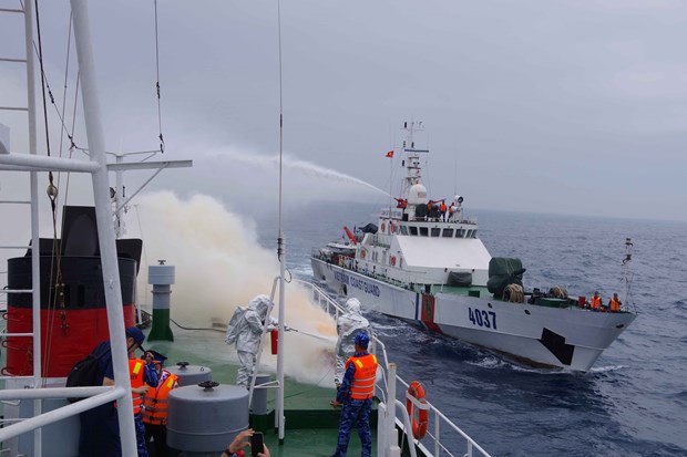 Vietnam, Japan foster cooperation at sea hinh anh 1