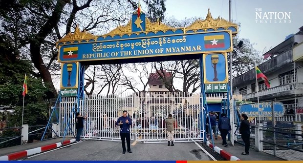 Thailand, Myanmar reopen border checkpoint after three years hinh anh 1