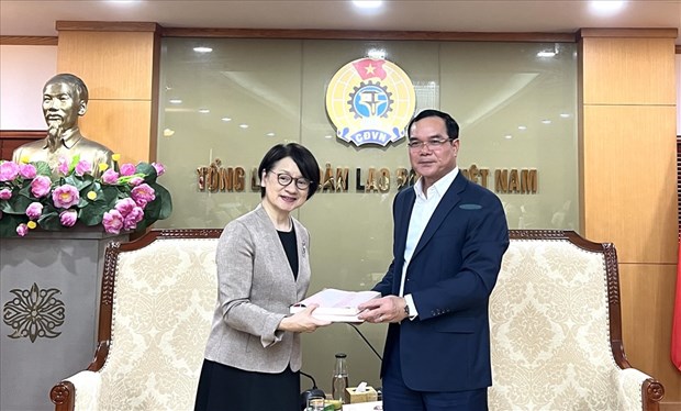 Vietnam General Confederation of Labour keen on deepening ties with ILO hinh anh 1