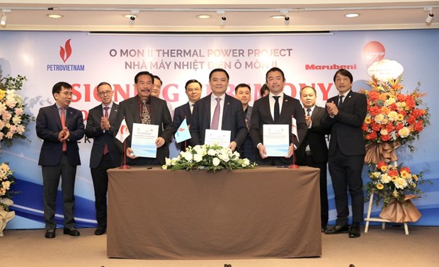 Gas sale heads of agreement signed for O Mon II Thermal Power Project hinh anh 1
