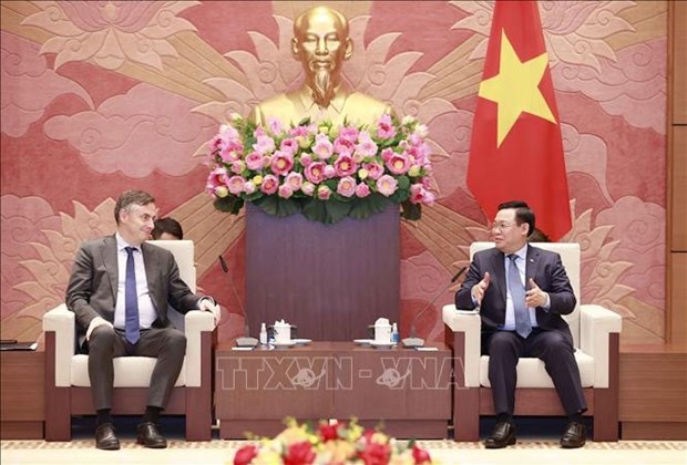 NA Chairman welcomes European Parliament’s official hinh anh 1