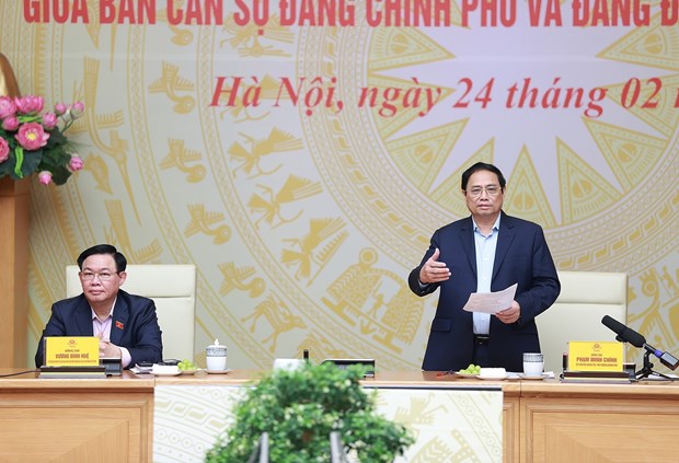 Gov't Party Civil Affairs Committee, Party delegation of NA coordinate effectively hinh anh 1