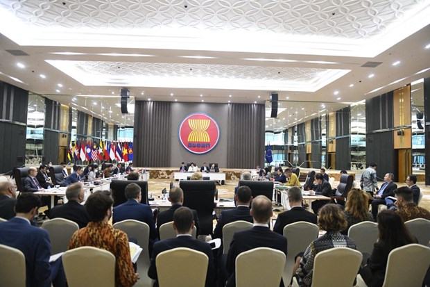 ASEAN, EU reinforce cooperation relations hinh anh 1