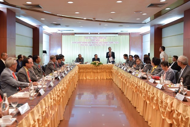 Vietnamese community in Thailand urged to go stronger, more united hinh anh 1