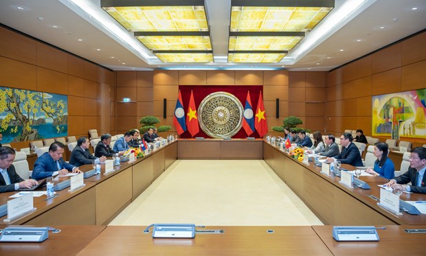 Vietnamese, Lao legislatures consolidate close ties hinh anh 1