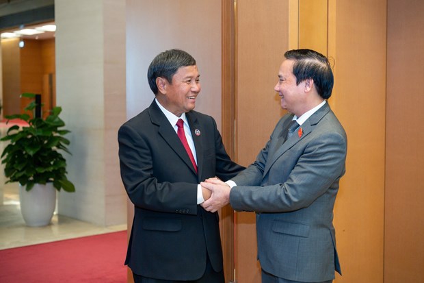 Vietnamese, Lao legislatures consolidate close ties hinh anh 2