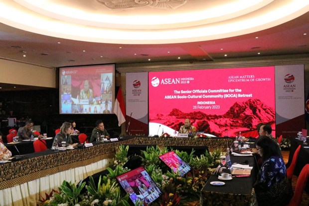 Indonesia announces chairmanship priorities of ASEAN Socio-Cultural Community hinh anh 1