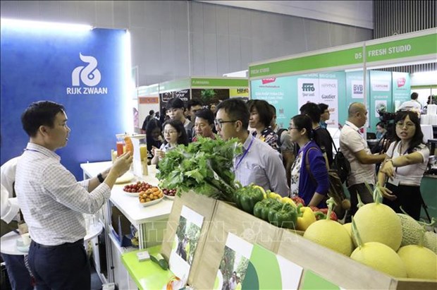 Horticultural expo draws in over 200 brands hinh anh 1