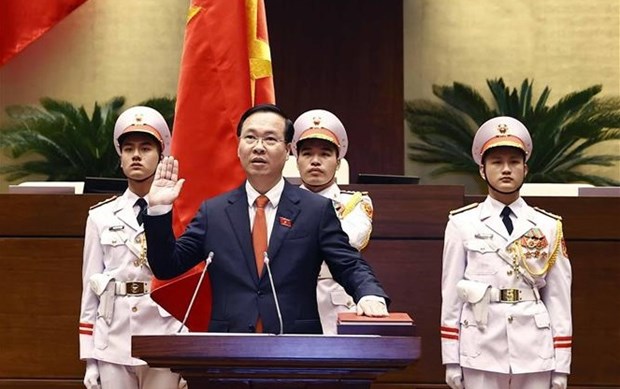 National Assembly elects Vo Van Thuong as State President hinh anh 1