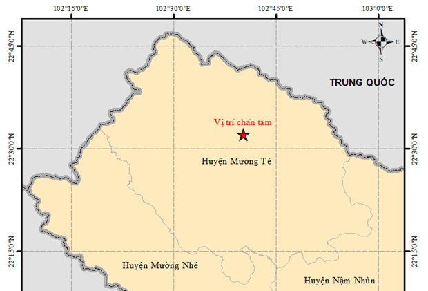 4.4-magnitude earthquake hits northwestern mountainous district hinh anh 1