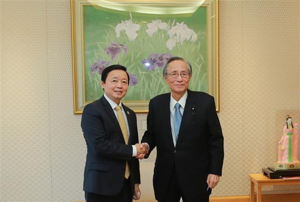 Deputy PM Tran Hong Ha meets Japanese parliamentarians in Tokyo hinh anh 1